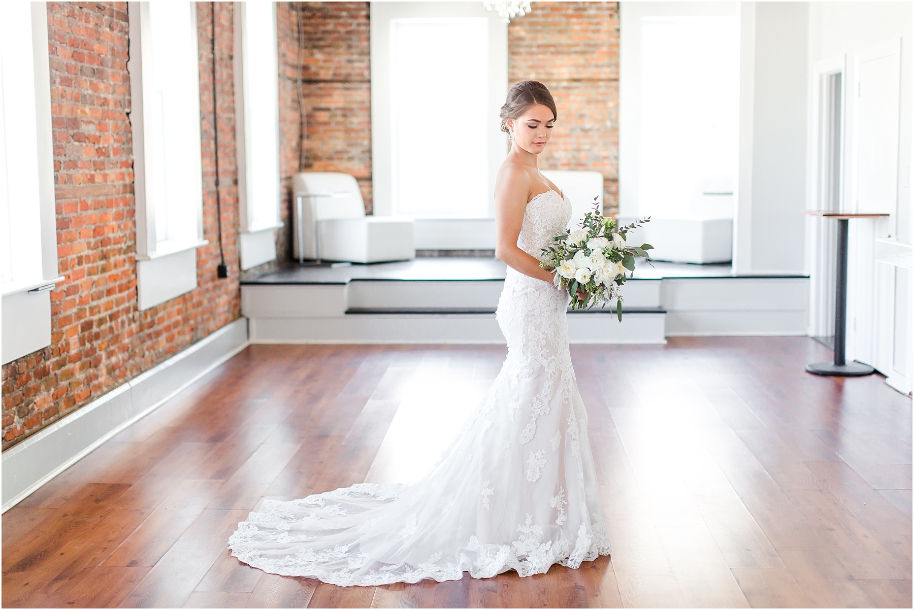 Downtown Wilmington Bridal Portraits