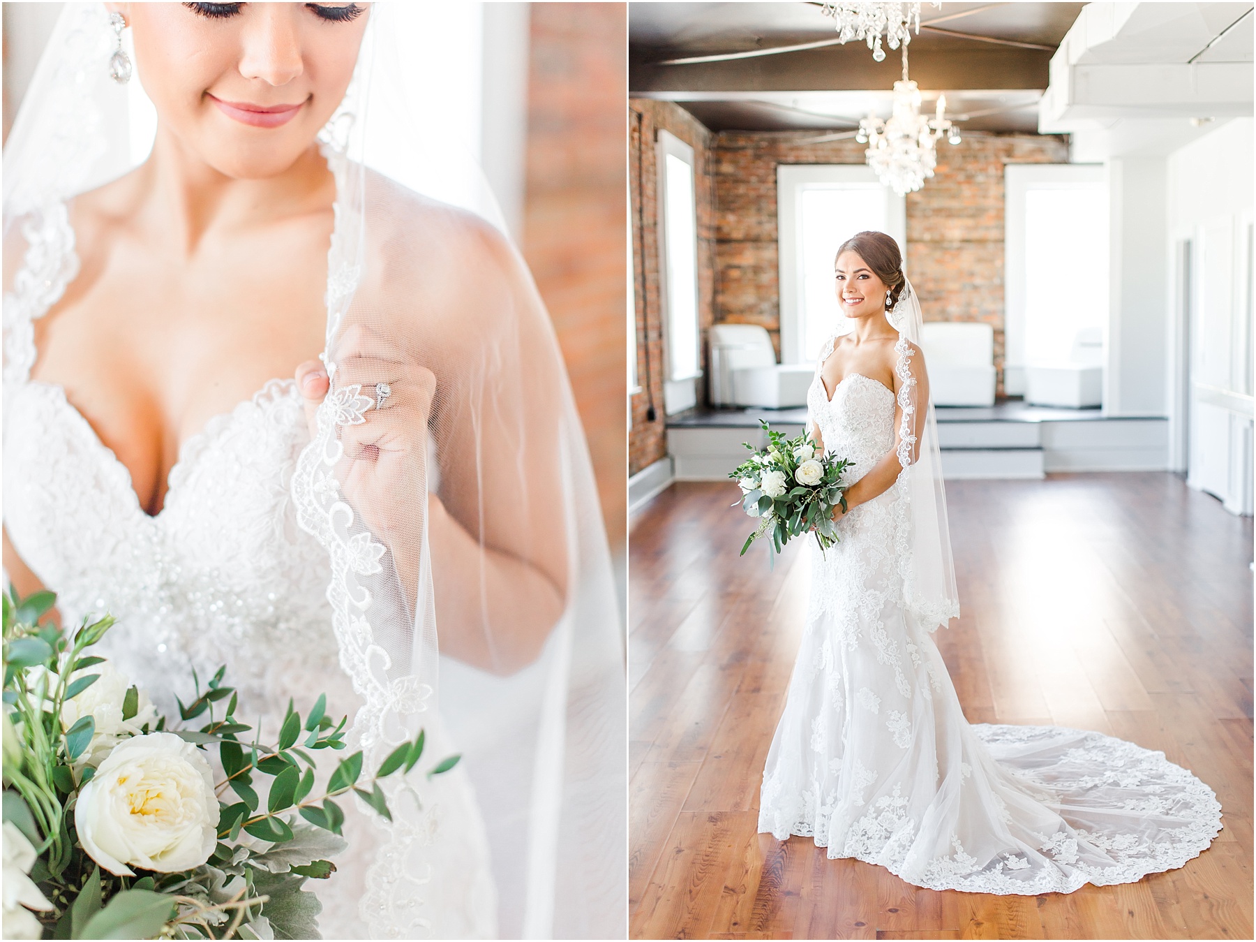 Downtown Wilmington Bridal Portraits