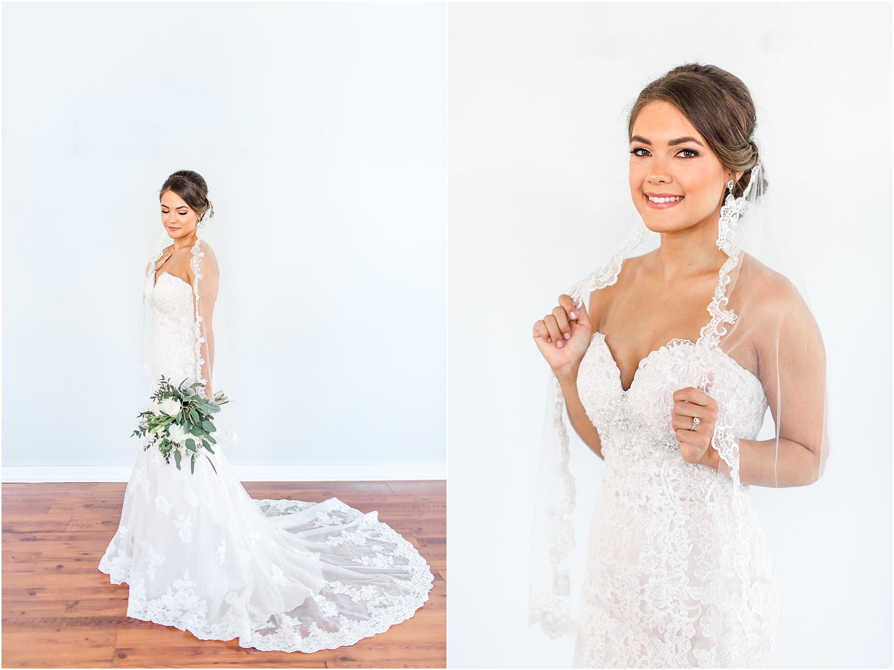 Downtown Wilmington Bridal Portraits