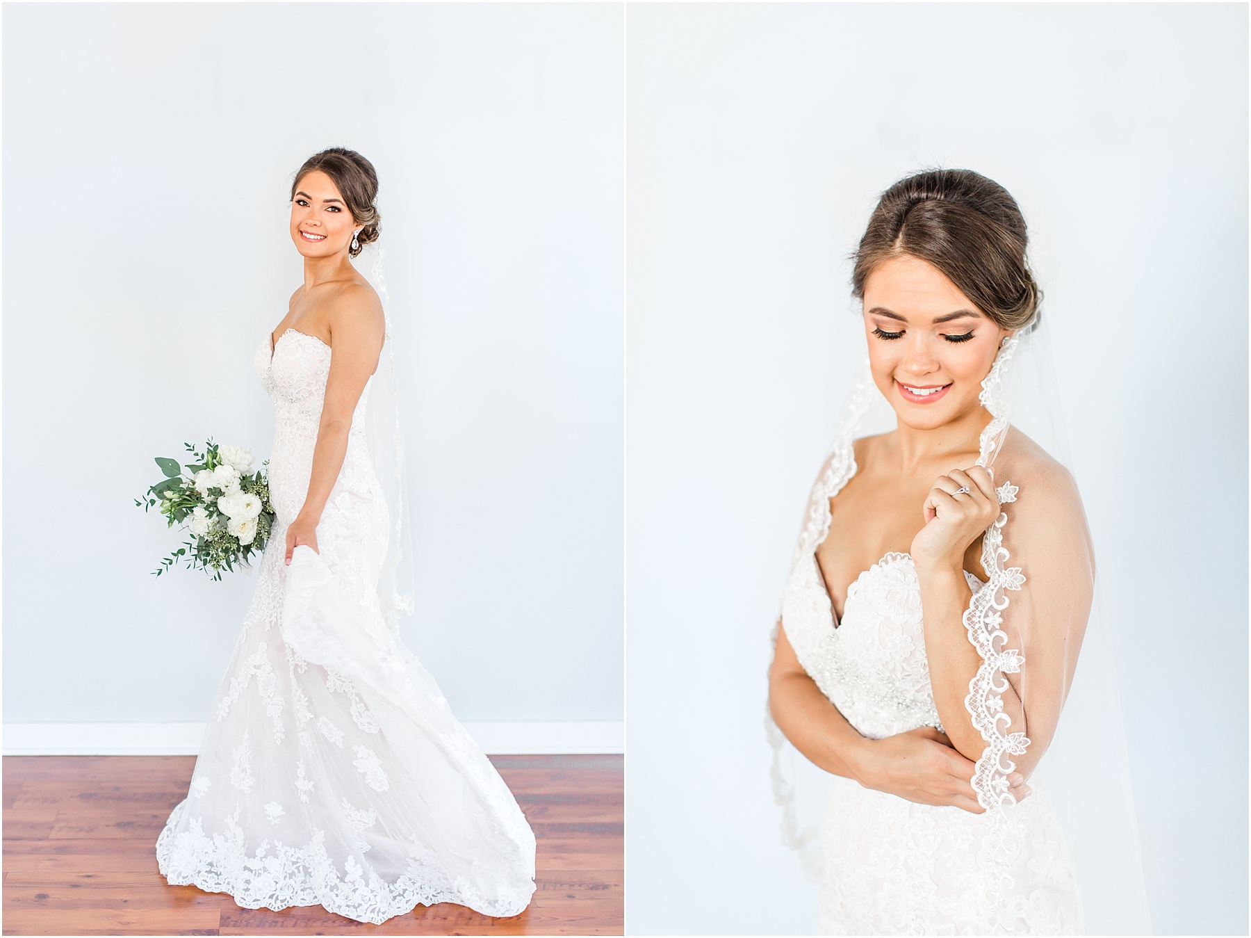 Downtown Wilmington Bridal Portraits