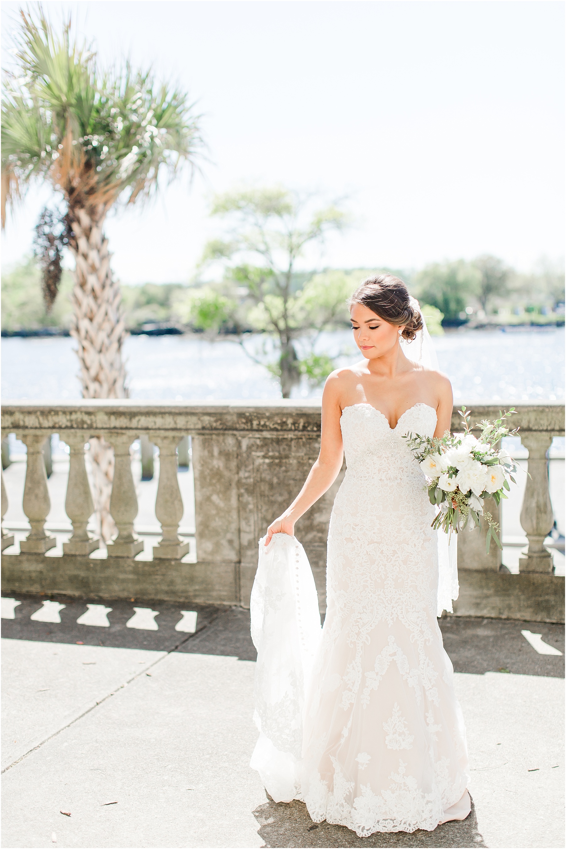 Downtown Wilmington Bridal Portraits