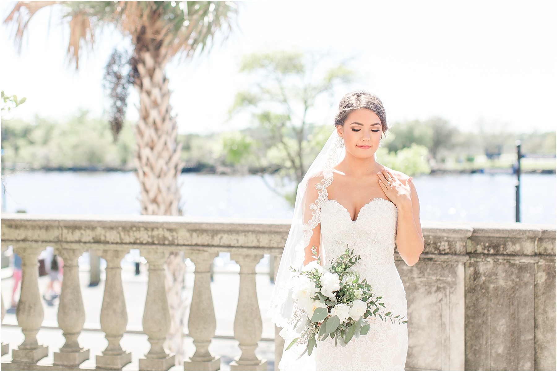 Downtown Wilmington Bridal Portraits