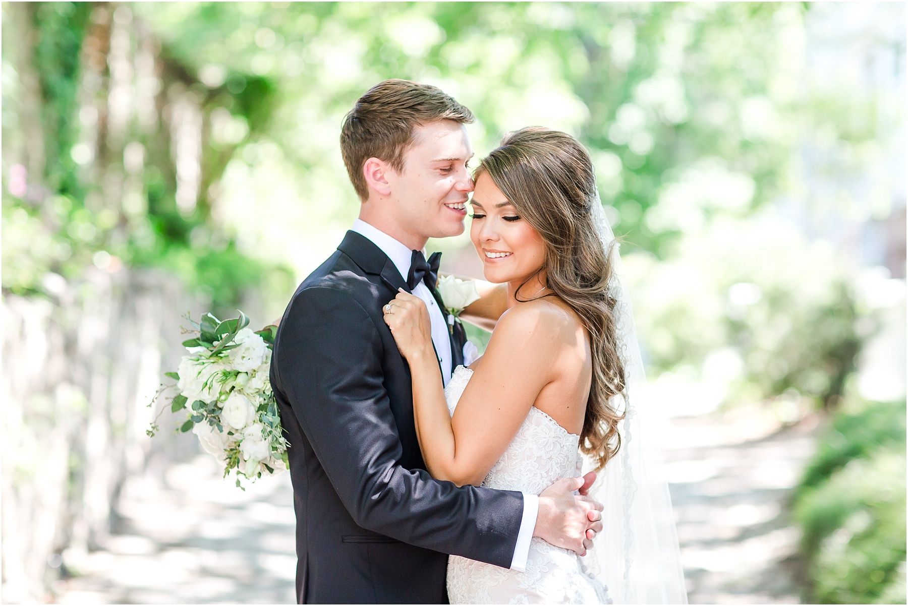 Bakery 105 and The Cottage Bride and Groom First Look