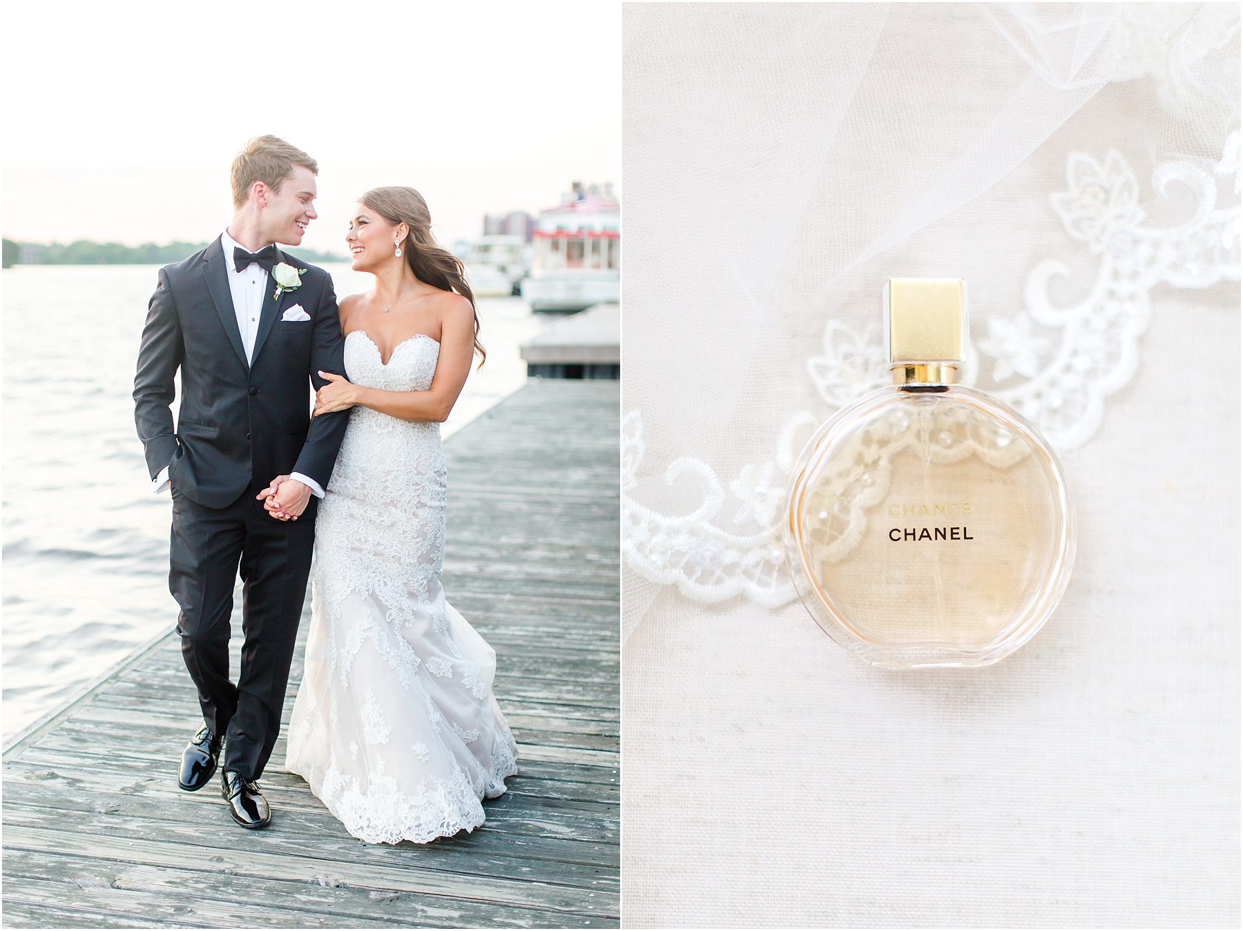 Bakery 105 and The Atrium Downtown Wilmington Wedding Bride and Groom Portraits