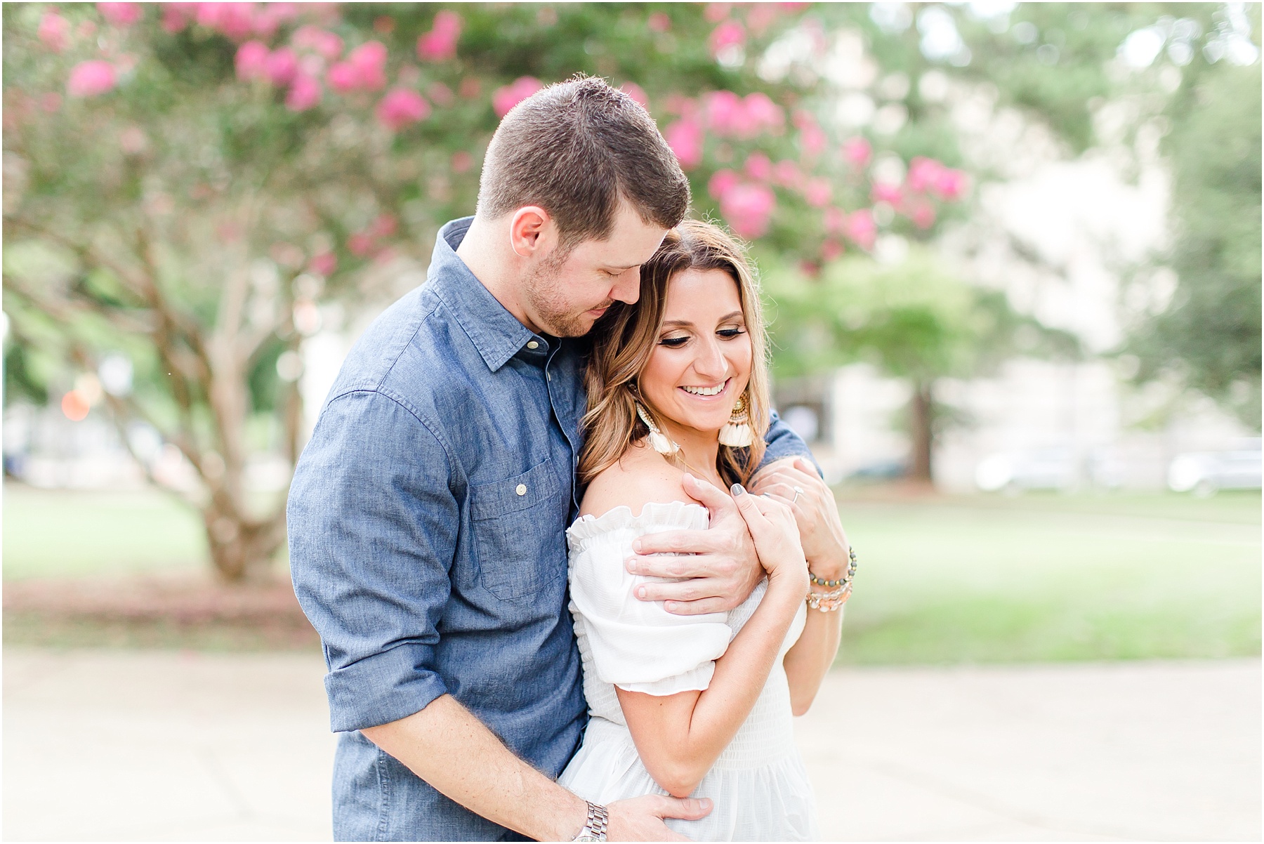 downtown raleigh glass box engagement session