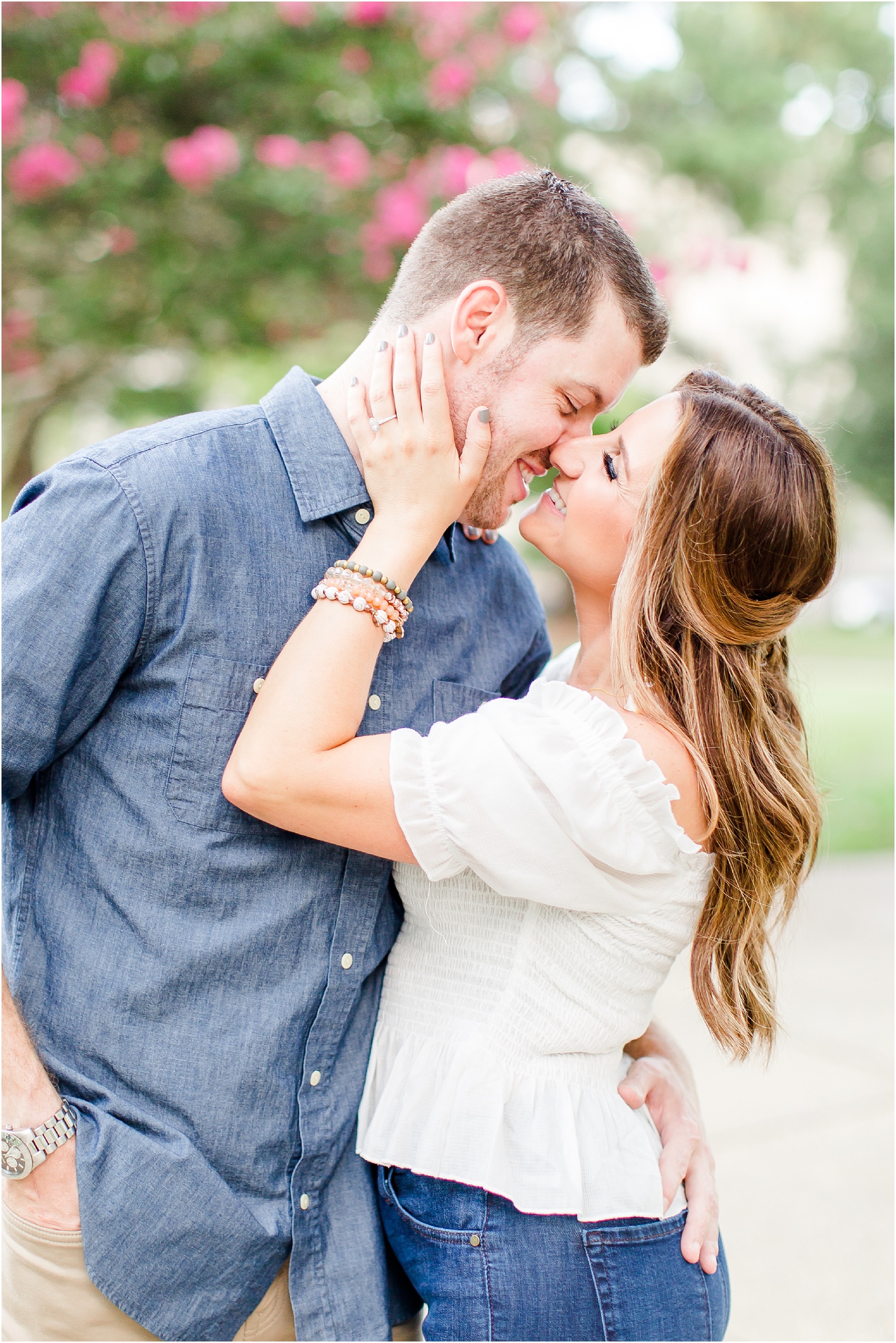 downtown raleigh glass box engagement session