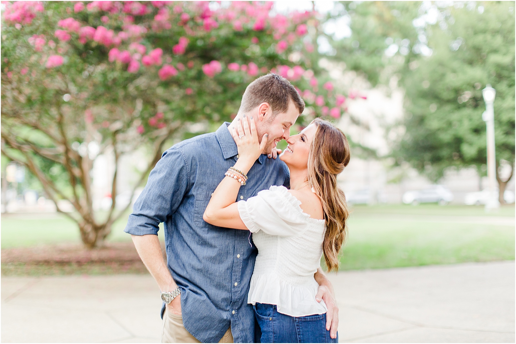 downtown raleigh glass box engagement session