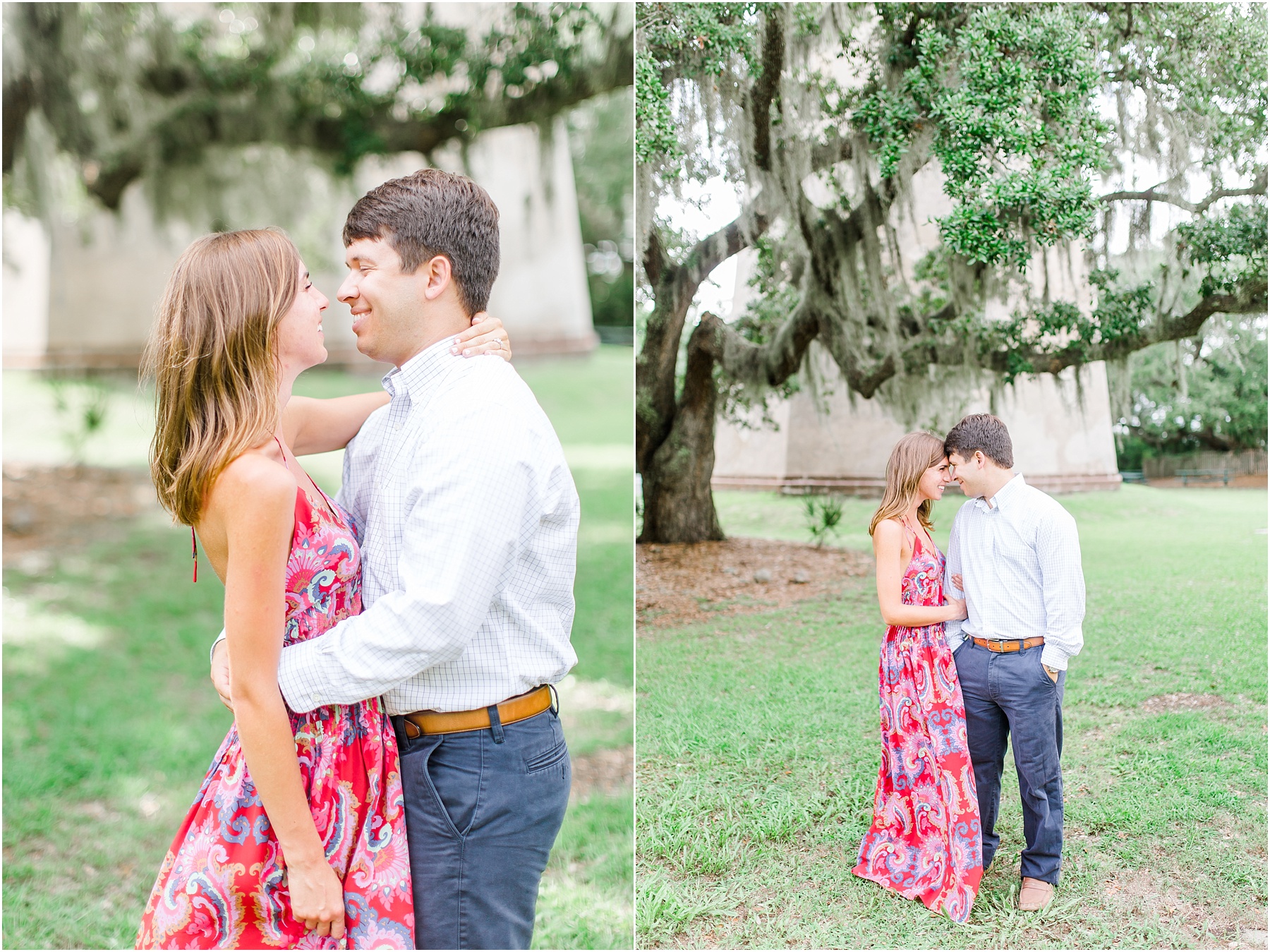 bald head island engagement session