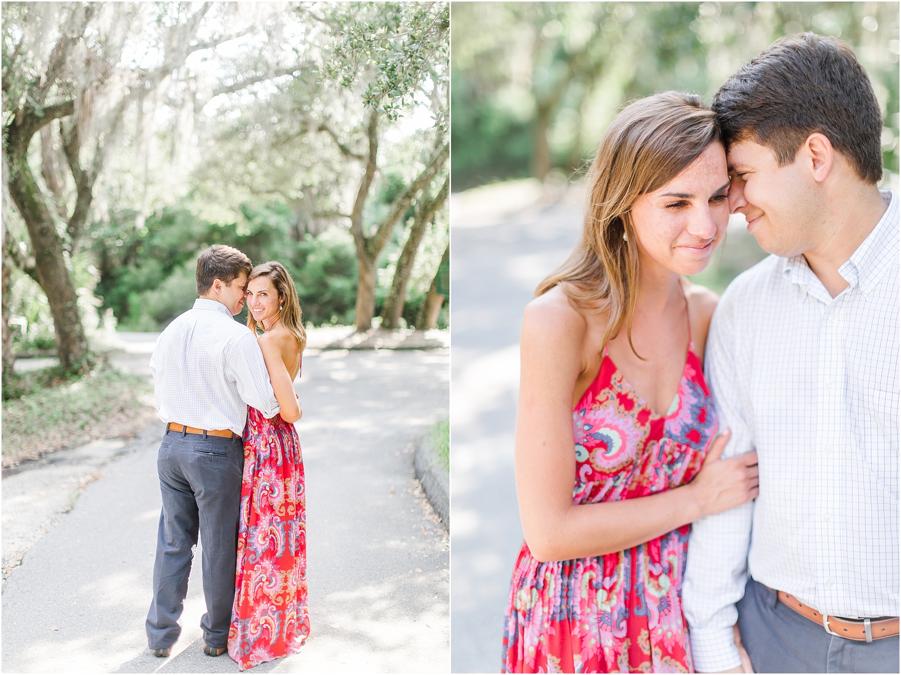 bald head island engagement session