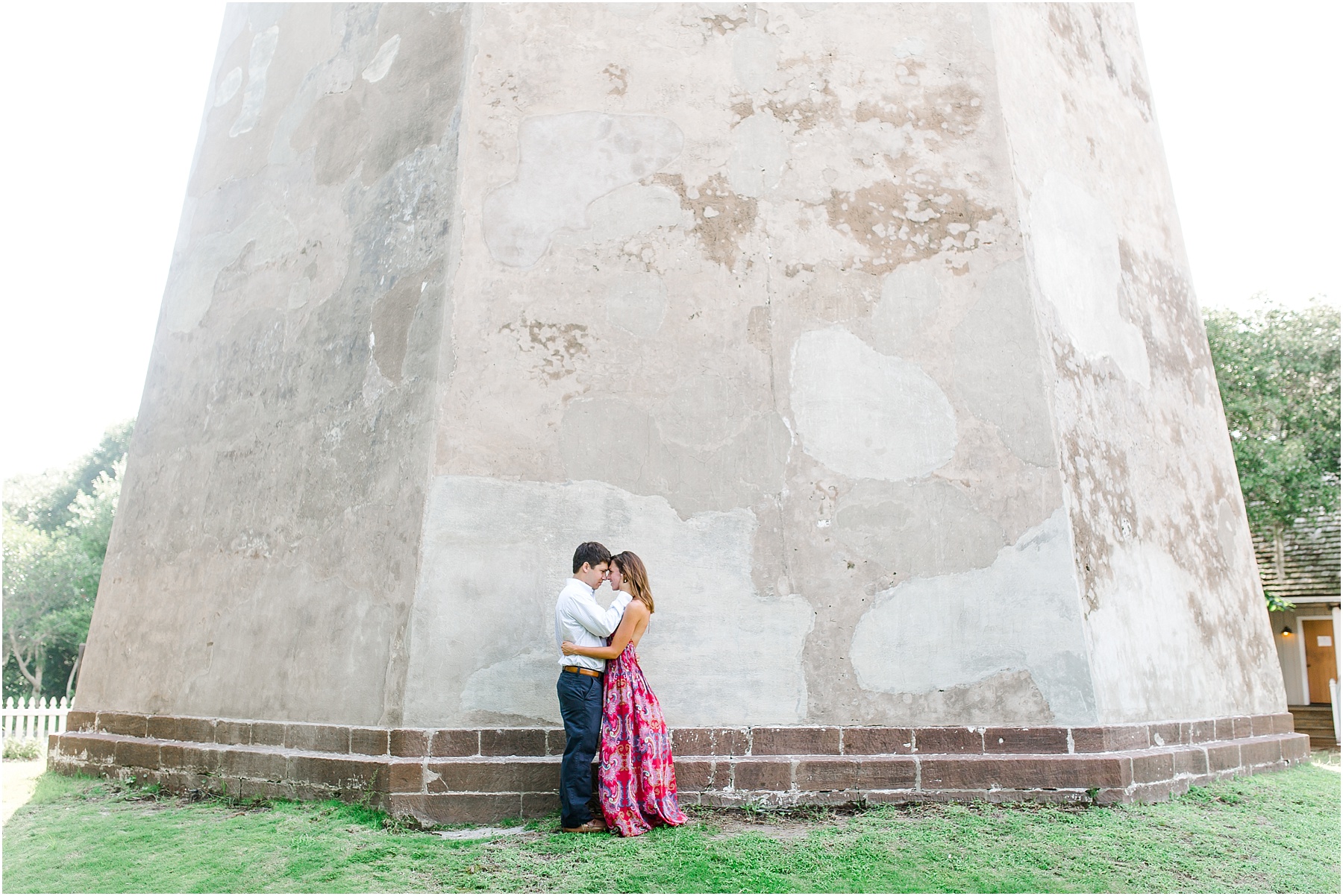 bald head island engagement session