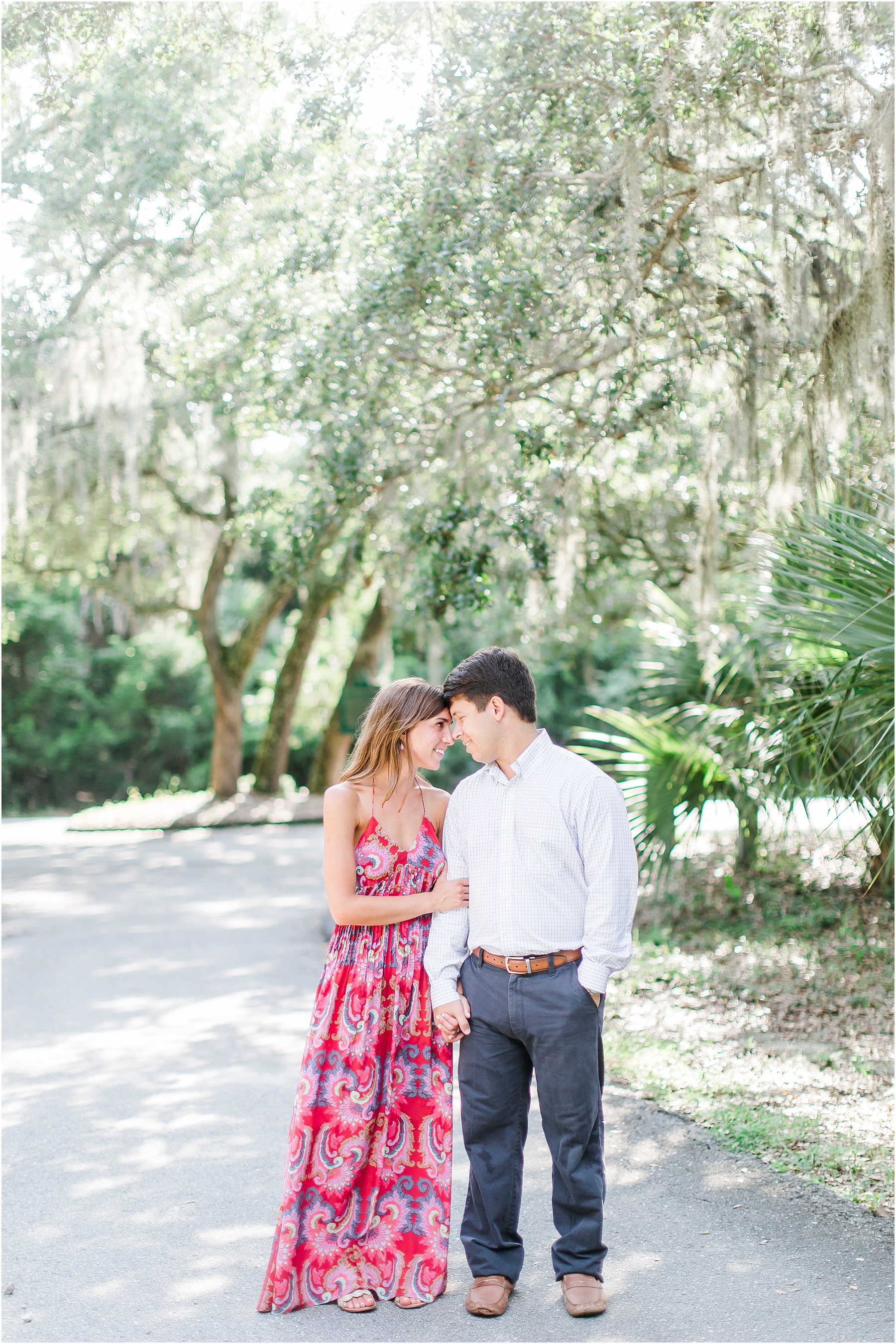 bald head island engagement session