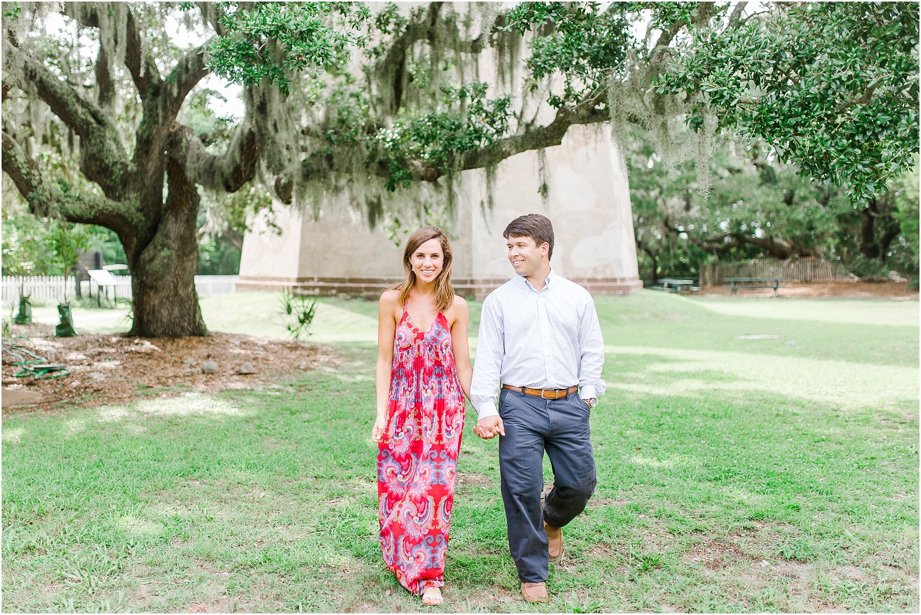 bald head island engagement session