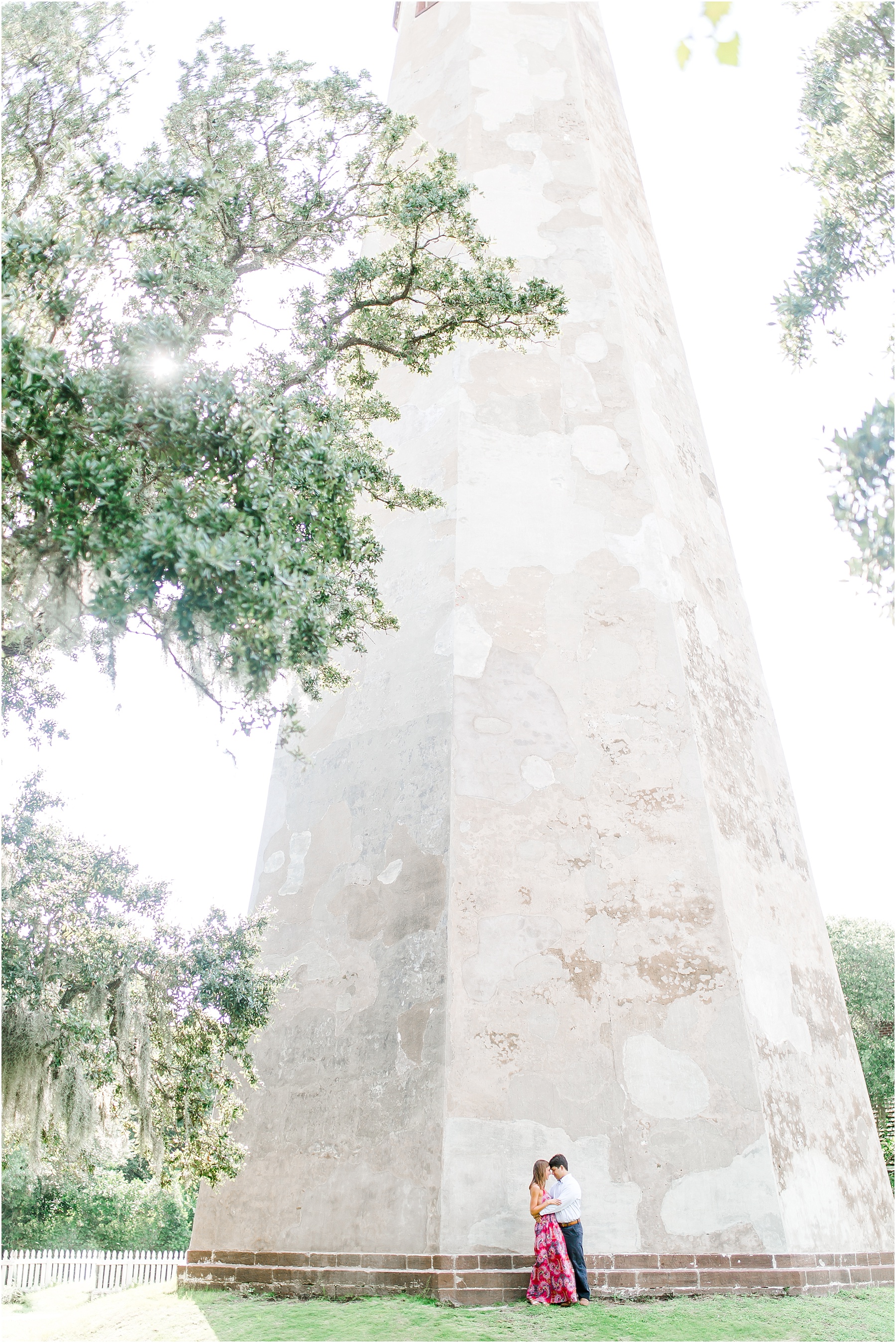 bald head island engagement session