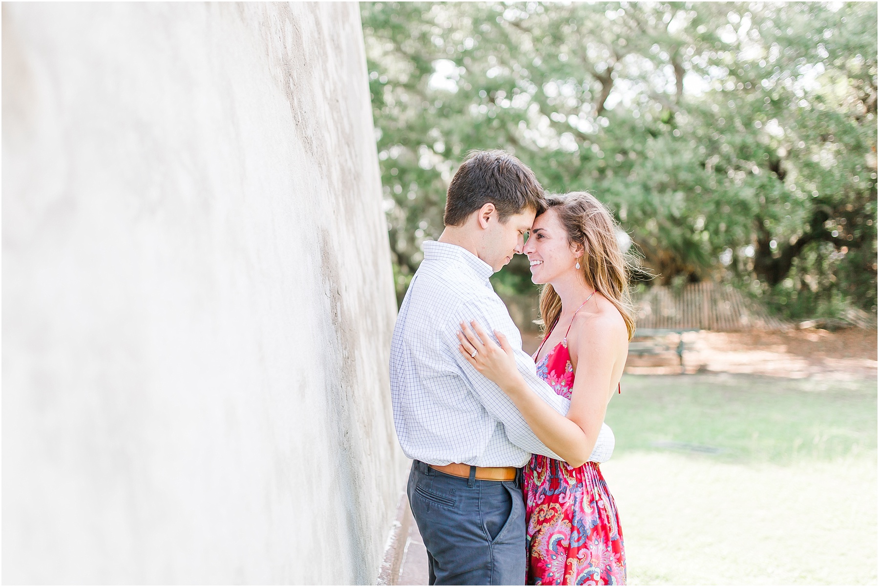 bald head island engagement session