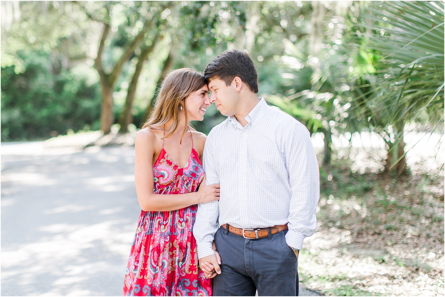 bald head island engagement session