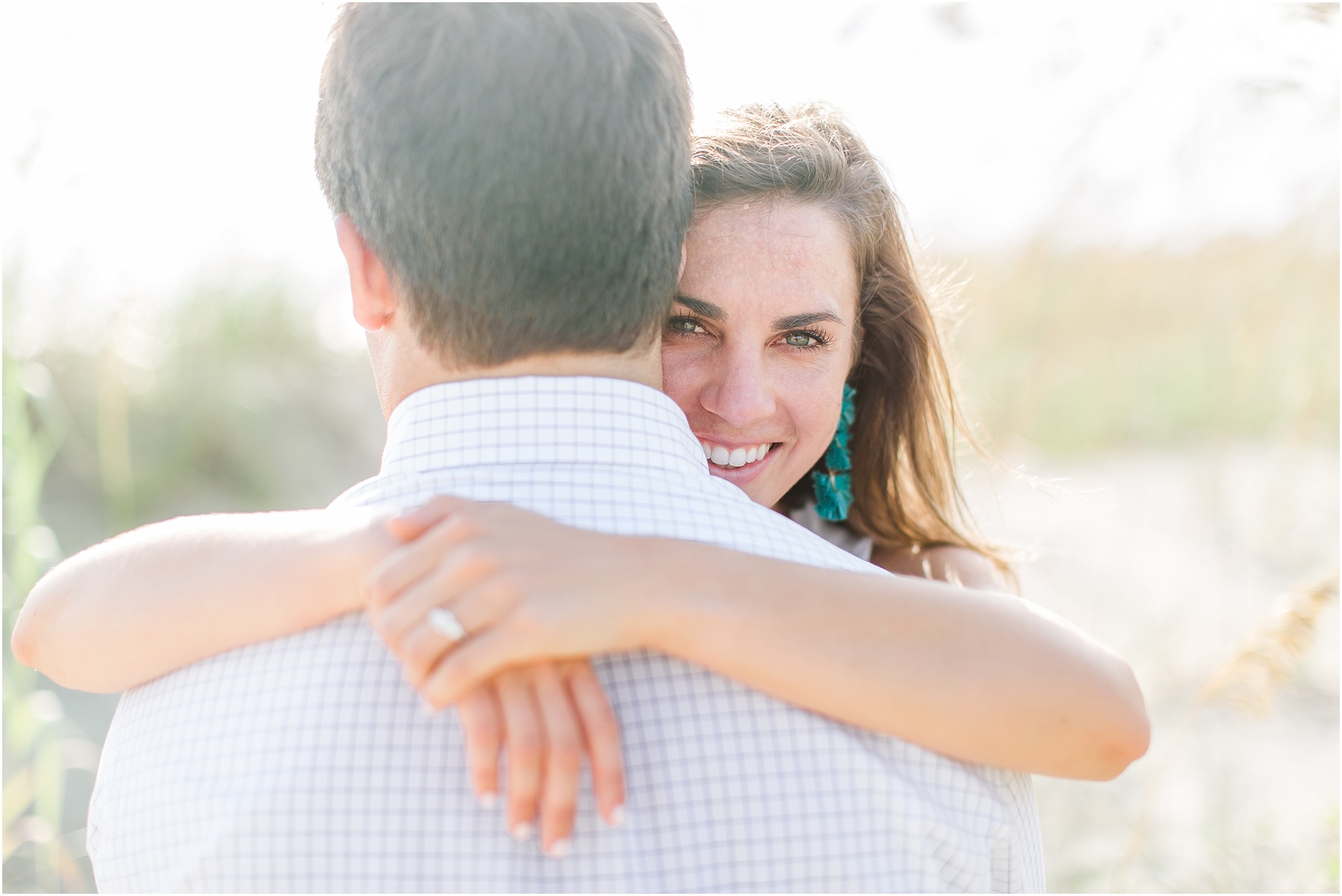 bald head island engagement session