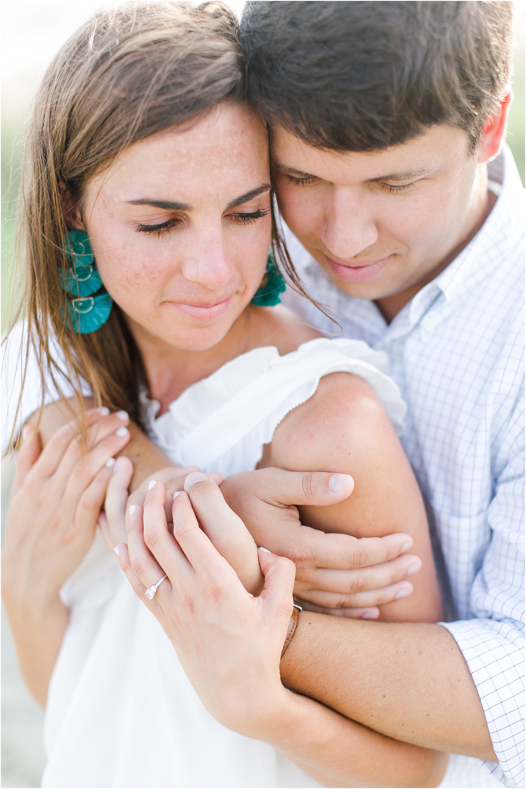 bald head island engagement session