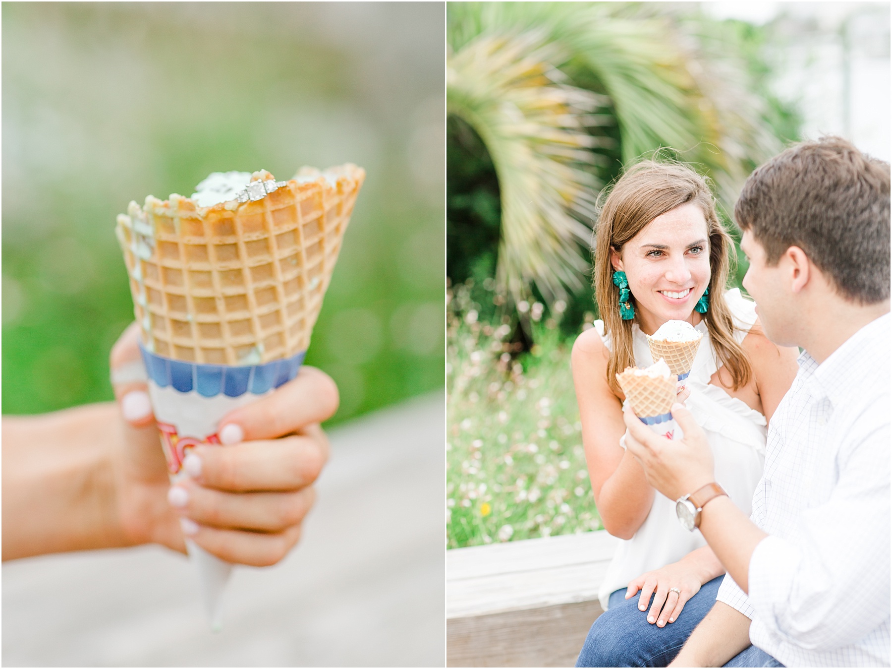 bald head island engagement session