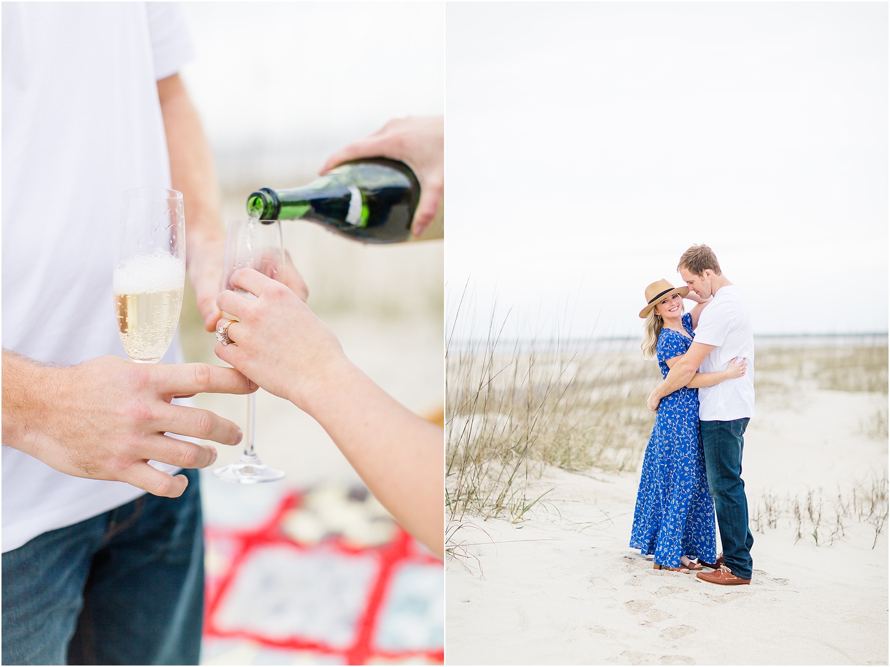 Bald Head Island Engagement Session