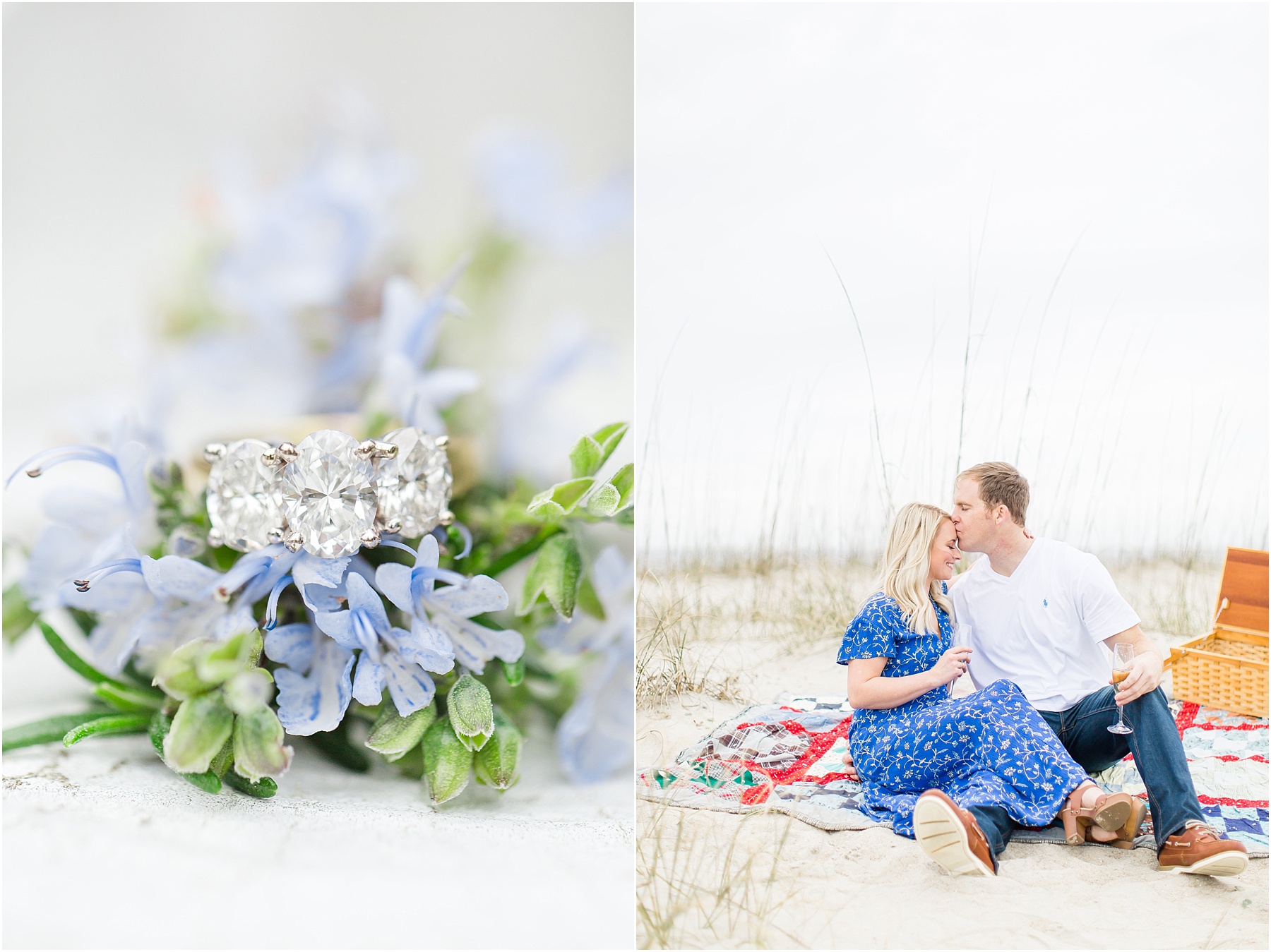 Bald Head Island Engagement Session