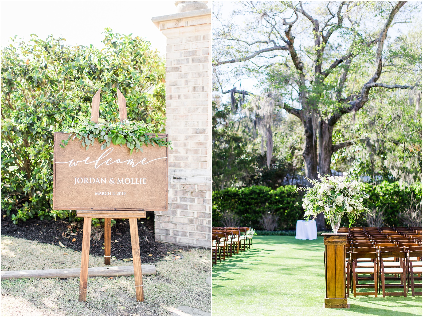 Wrightsville Manor Spring Wedding