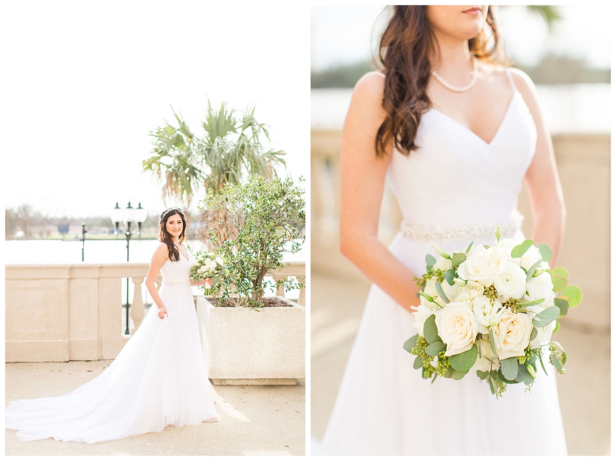 Downtown Wilmington Bridal Portraits