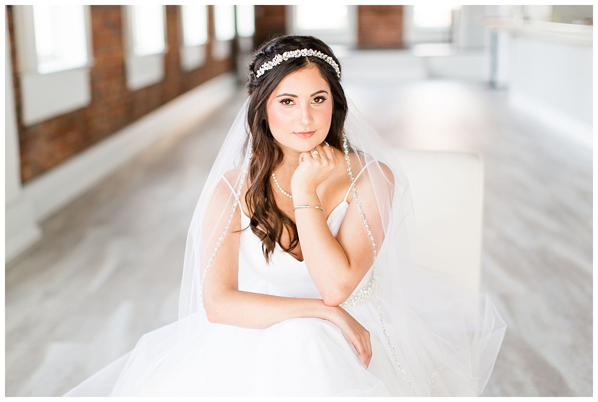 Downtown Wilmington Bridal Portraits