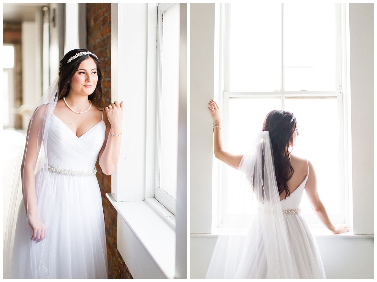 Downtown Wilmington Bridal Portraits